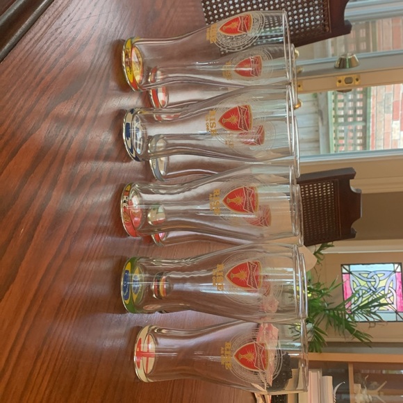 Soccer Flag Budweiser Beer Collector Pint Glasses - Picture 6 of 6